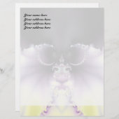 紫の蝶 レターヘッド (正面/裏面)