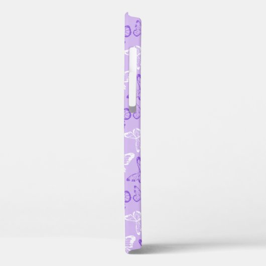 紫の蝶 Case-Mate iPhoneケース (裏面 / 左)