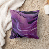 紫の調和枕：エレガンス再定義。 クッション (ブランケット)