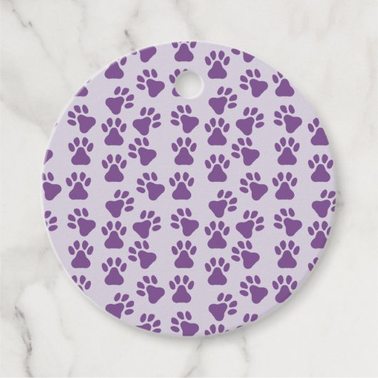 紫の足跡 フェイバータグ (正面)