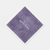 紫の輝き スタンダードランチョンナプキン (角)