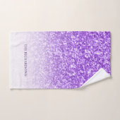 紫の輝き バスタオルセット (ハンドタオル)