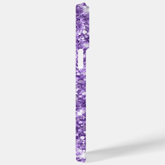 紫の輝くグラームのシグネガーリークション Case-Mate iPhoneケース (裏面 / 右)