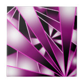 紫の遠近法グラデーションの塗り潰しスケッチ タイル (正面)