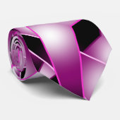 紫の遠近法グラデーションの塗り潰しスケッチ ネクタイ (ロール)