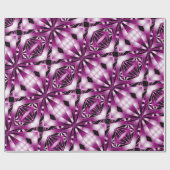 紫の遠近法グラデーションの塗り潰しスケッチ ラッピングペーパー (フラット)