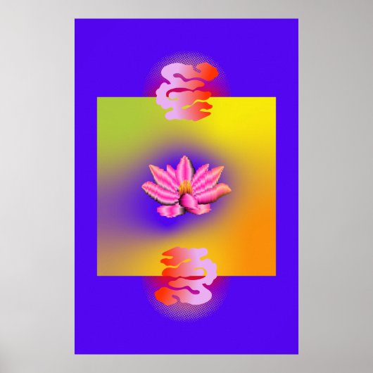 紫の郊外 ポスター (正面)