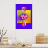 紫の郊外 ポスター (キッチン)