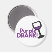 紫の酒を飲んだ マグネット (正面/裏面)