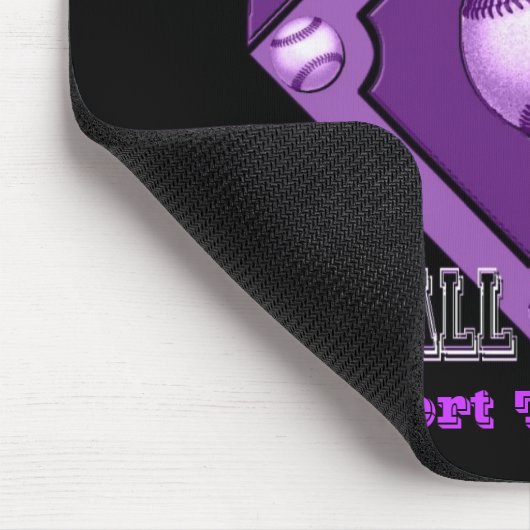 紫の野球漫画のマウスパッド マウスパッド (コーナー)