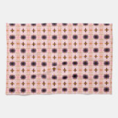 紫の金ゴールドとピンク キッチンタオル (横)