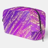 紫の金ゴールドの輝ストライプき ドップキット (右コーナー)