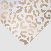 紫の金ゴールドグラデーションヒョウ印刷 薄葉紙 (詳細)