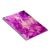 紫の金ゴールド嵐 |トレンディーフェミニン, ノートブック (右側)