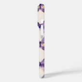 紫の金ゴールド蝶 Case-Mate iPhoneケース (裏面 / 左)