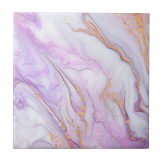 紫の金ゴールド3大理石セラミックタイル タイル