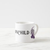 紫の銀月の女神 エスプレッソカップ (正面右)