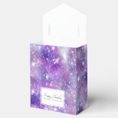紫の銀河系と星 フェイバーボックス (オープン)