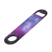 紫の銀河系クラスタ スピード栓抜き (正面アングル)