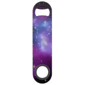 紫の銀河系クラスタ スピード栓抜き (正面)