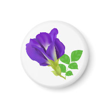 紫の開花フローラギフトラップ
