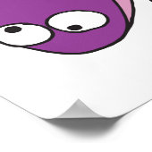 紫の間抜けサメ ポスター (角)