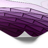 紫の陰影の中で ポスター (角)