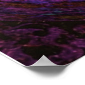 紫の陰陽と生命の木 ポスター (角)