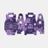 紫の雨の妖精のお願い箱 フェイバーボックス (折り畳みなし)