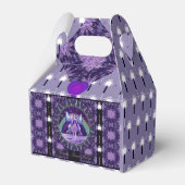 紫の雨の妖精のお願い箱 フェイバーボックス (裏面サイド)