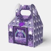 紫の雨の妖精のお願い箱 フェイバーボックス