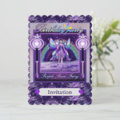 紫の雨の妖精 (スタンド正面)