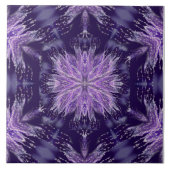 紫の雨の妖精 タイル (正面)