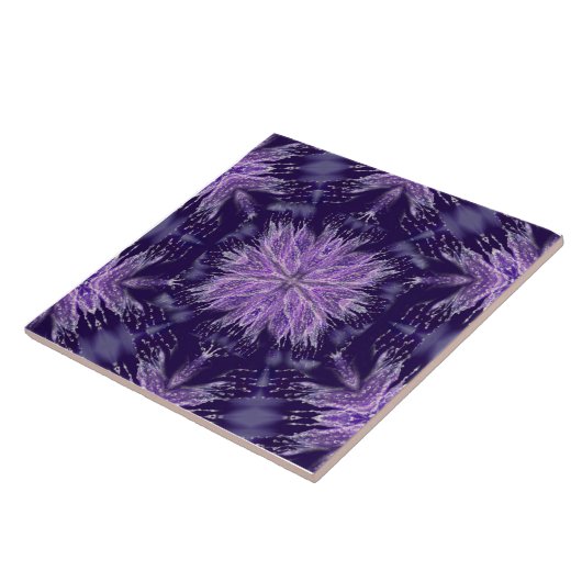 紫の雨の妖精 タイル (側面)