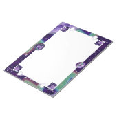 紫の雨の妖精 ノートパッド (アングル)