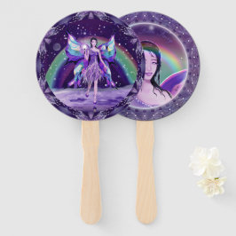 紫の雨の妖精 ハンドファン