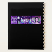 紫の雨の妖精 プランナー手帳 (裏面)