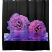 紫の雨 – シャワーカーテン (正面)