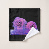 紫の雨-バスタオルセット バスタオルセット (ウォッシュタオル)