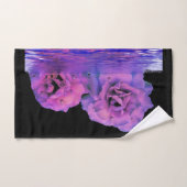 紫の雨-バスタオルセット バスタオルセット (ハンドタオル)