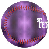 紫の霞グラデーション ソフトボール (正面左)