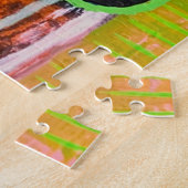 紫の霞20 x 30パズル ジグソーパズル (側面)