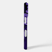 紫の霞：カラーの渦巻き Case-Mate iPhoneケース (裏面 / 右)