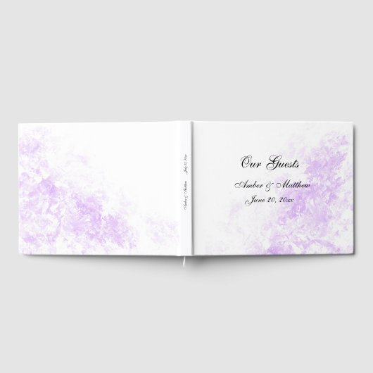 紫の霞 ゲストブック (全面)