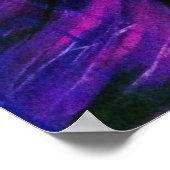 紫の霞 ポスター (角)