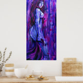 紫の霞 ポスター (キッチン)