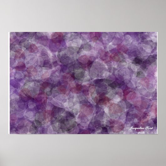 紫の霞 ポスター (正面)