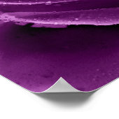 紫の霞 ポスター (角)