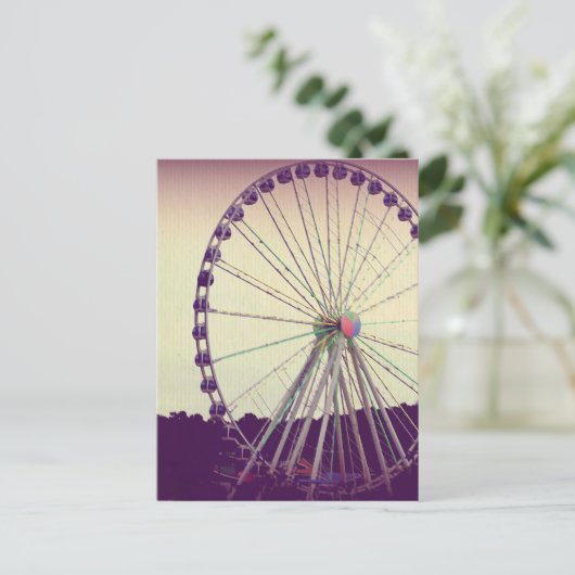 紫の霞 ポストカード (スタンド正面)