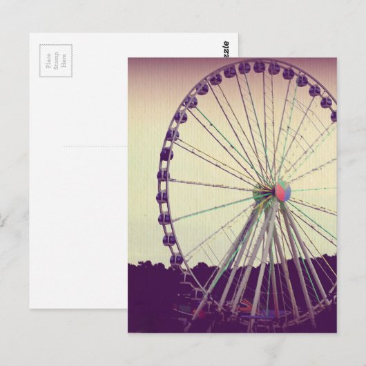 紫の霞 ポストカード (正面/裏面)